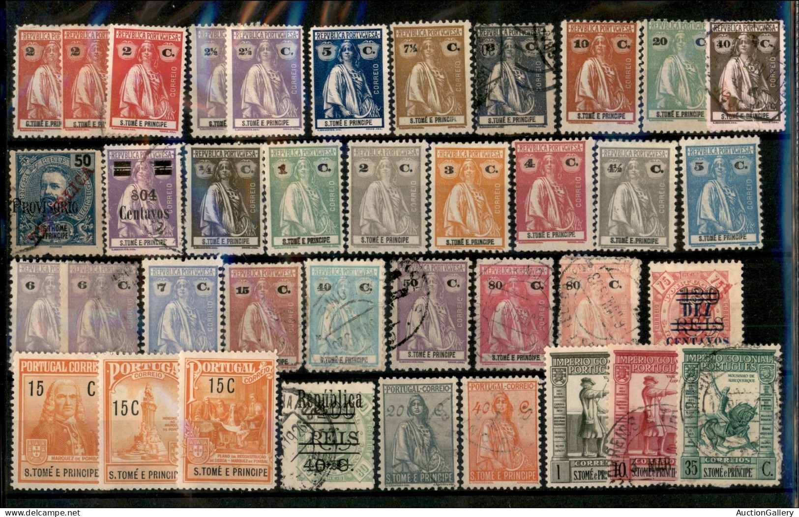 Oltremare - Sao Tome' E Principe - 1869/1965 - Piccolo Insieme Di 150 Valori Del Periodo - Gomma Originale E Usati - Da  - Andere & Zonder Classificatie