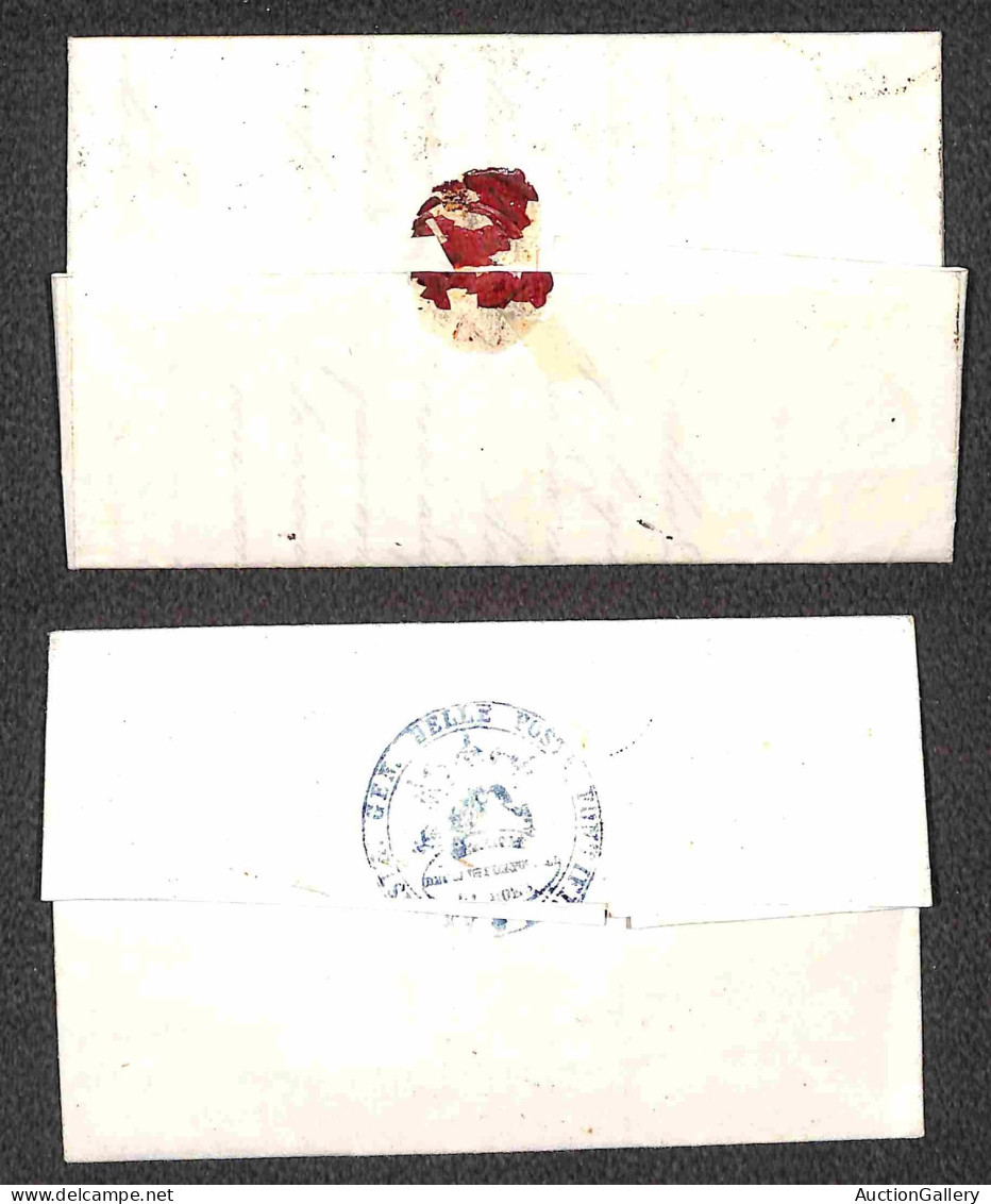 Prefilateliche&Documenti - Italia - 1813/1863 - Cinque Lettere Da Roma Del Periodo - 116 (1813) + Netta Dentro E Fuori ( - Other & Unclassified