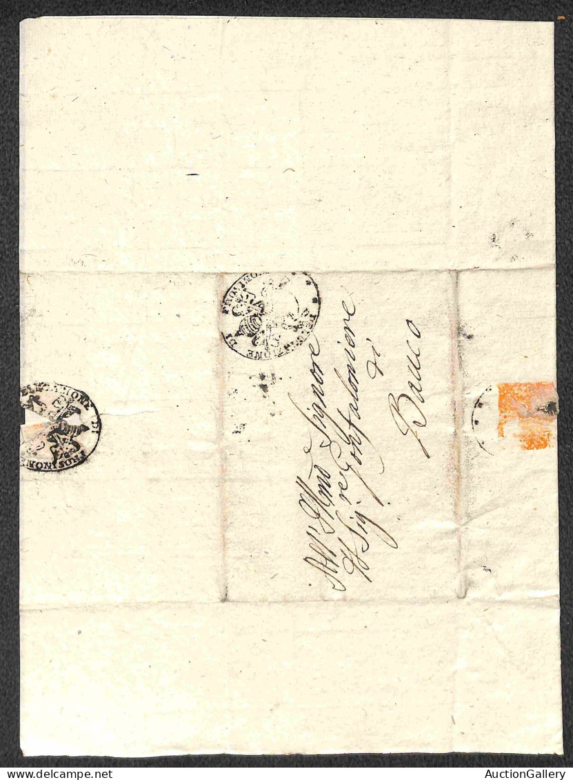 Prefilateliche&Documenti - Italia - 1822/1842 - Frosinone - Due Circolari E Stampa Per Bauco - Sonstige & Ohne Zuordnung