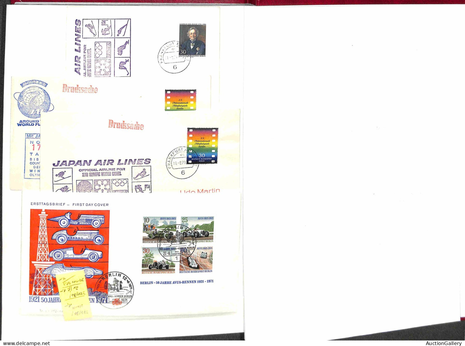 Lotti&Collezioni - Europa&Oltremare - GERMANIA BERLINO - 1957/1972 - Collezione di circa 50 FDC del periodo - bell'insie