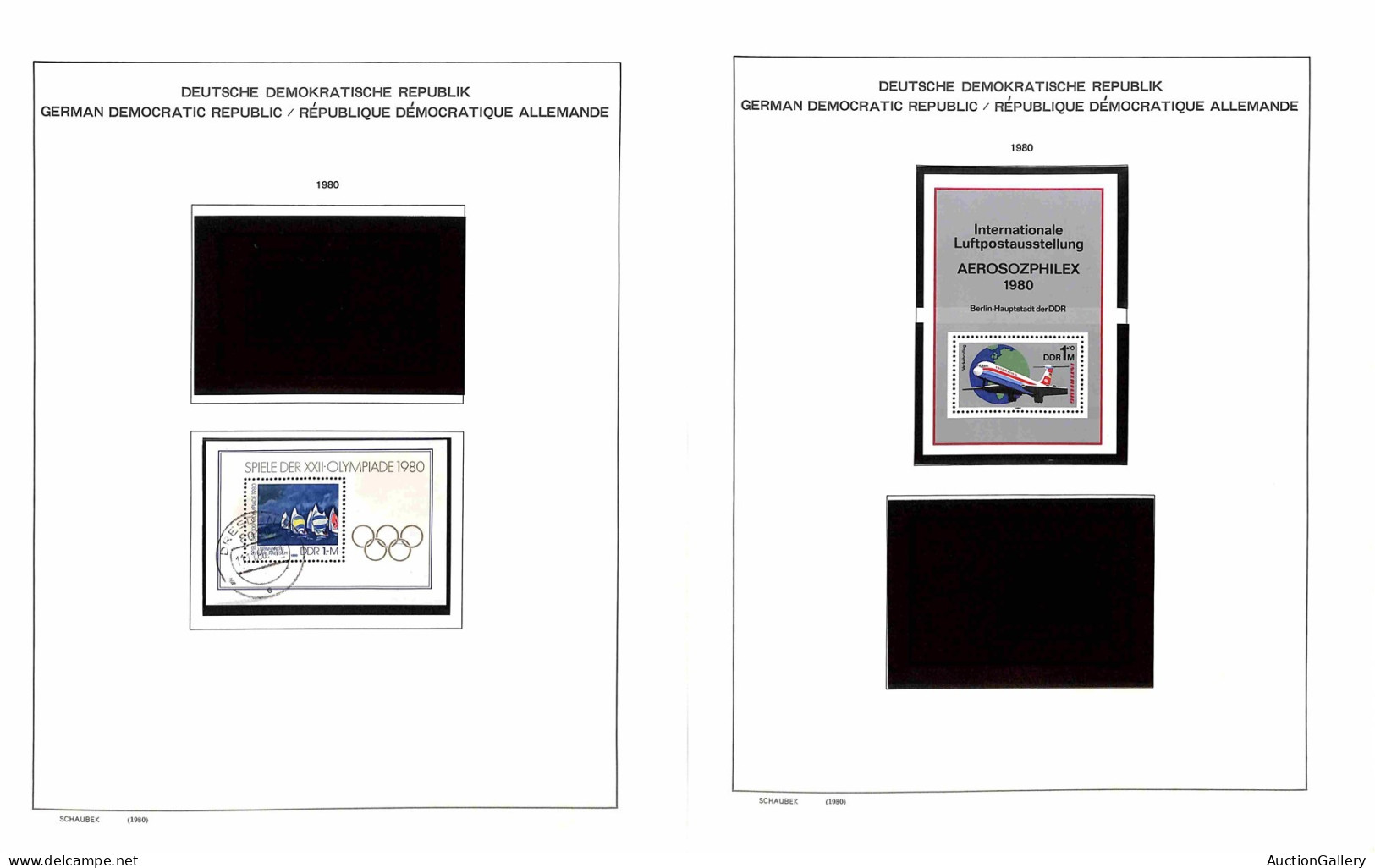 Lotti&Collezioni - Europa&Oltremare - GERMANIA DDR - 1980/1990 - Inizio Di Collezione Mista (con Presenze Di Valori Nuov - Sonstige & Ohne Zuordnung