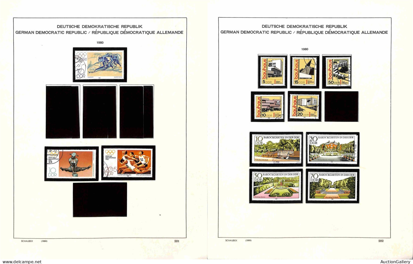 Lotti&Collezioni - Europa&Oltremare - GERMANIA DDR - 1980/1990 - Inizio Di Collezione Mista (con Presenze Di Valori Nuov - Other & Unclassified
