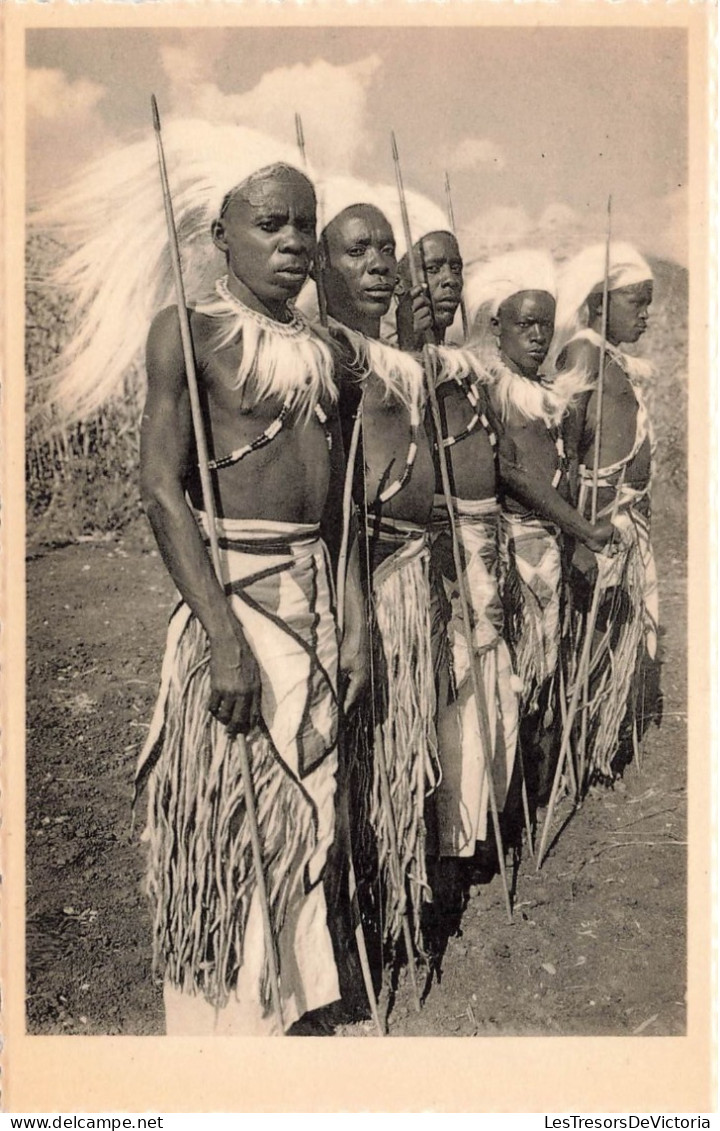 RUANDA-URUNDI - Un Groupe D'intores De L'Urundi - "Intore" - Groep (Urundi) - Carte Postale Ancienne - Ruanda-Burundi