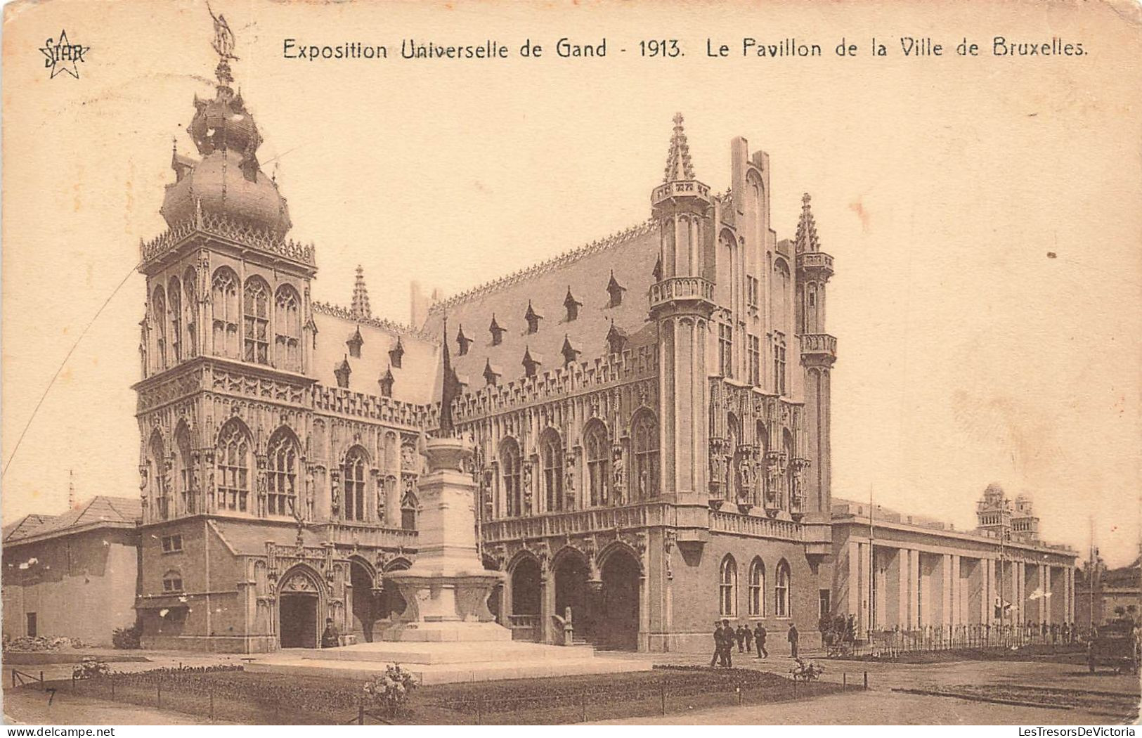 BELGIQUE - Gand - Exposition Universelle 1913 - La Pavillons De Bruxelles  - Carte Postale Ancienne - Gent