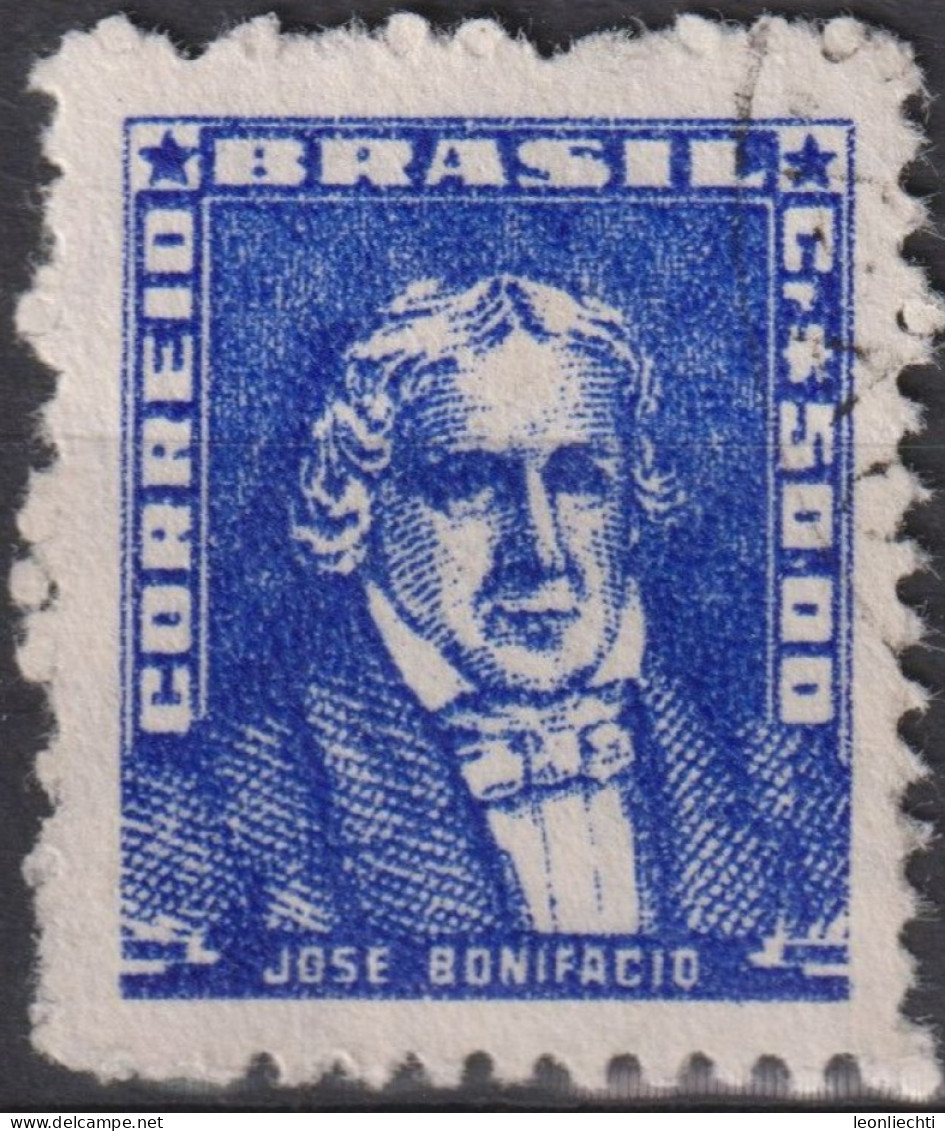1959 Brasilien ° Mi:BR 872xII, Sn:BR 801, Yt:BR 679,José Bonifácio Andrada E Silva, Portraits - Famous People In Brazil - Gebruikt