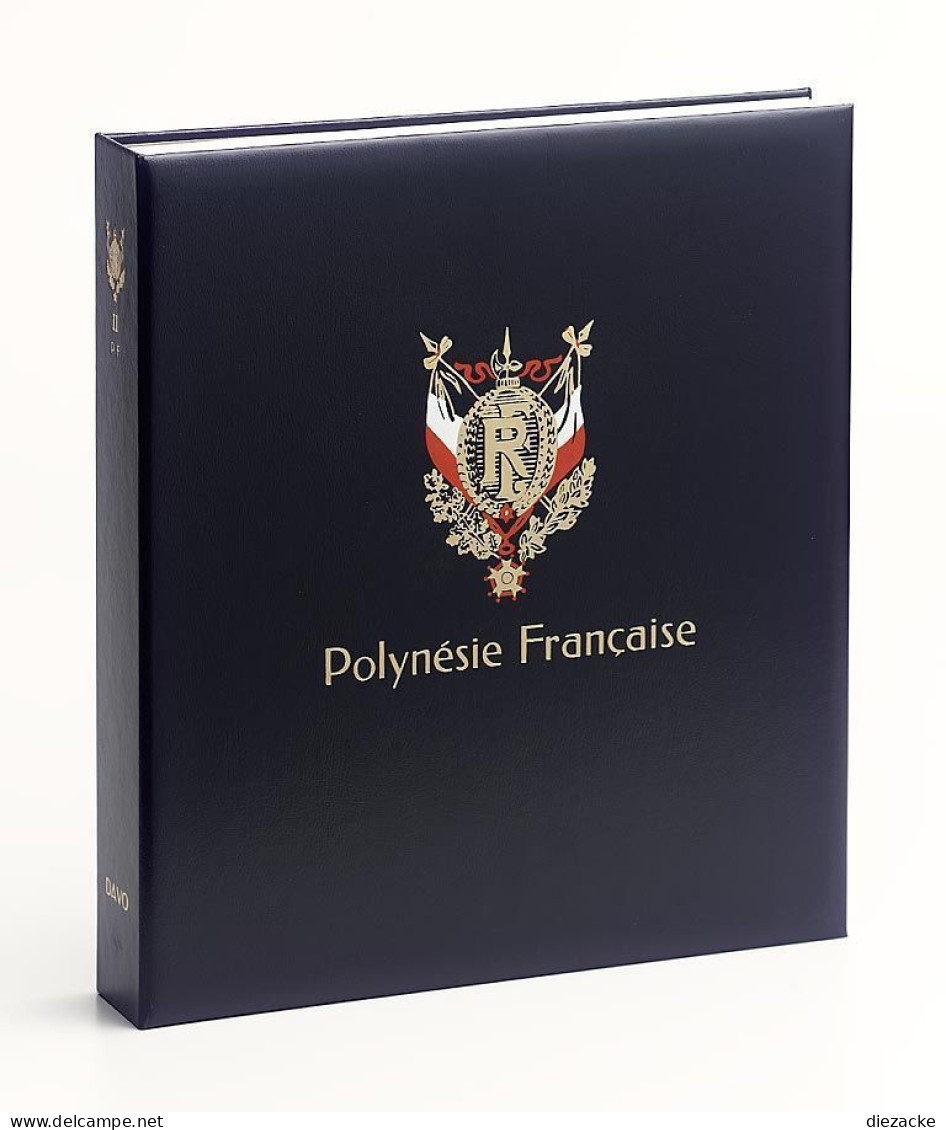 DAVO Regular Album Französisch Polynesien Teil III DV3863 Neu ( - Reliures Et Feuilles