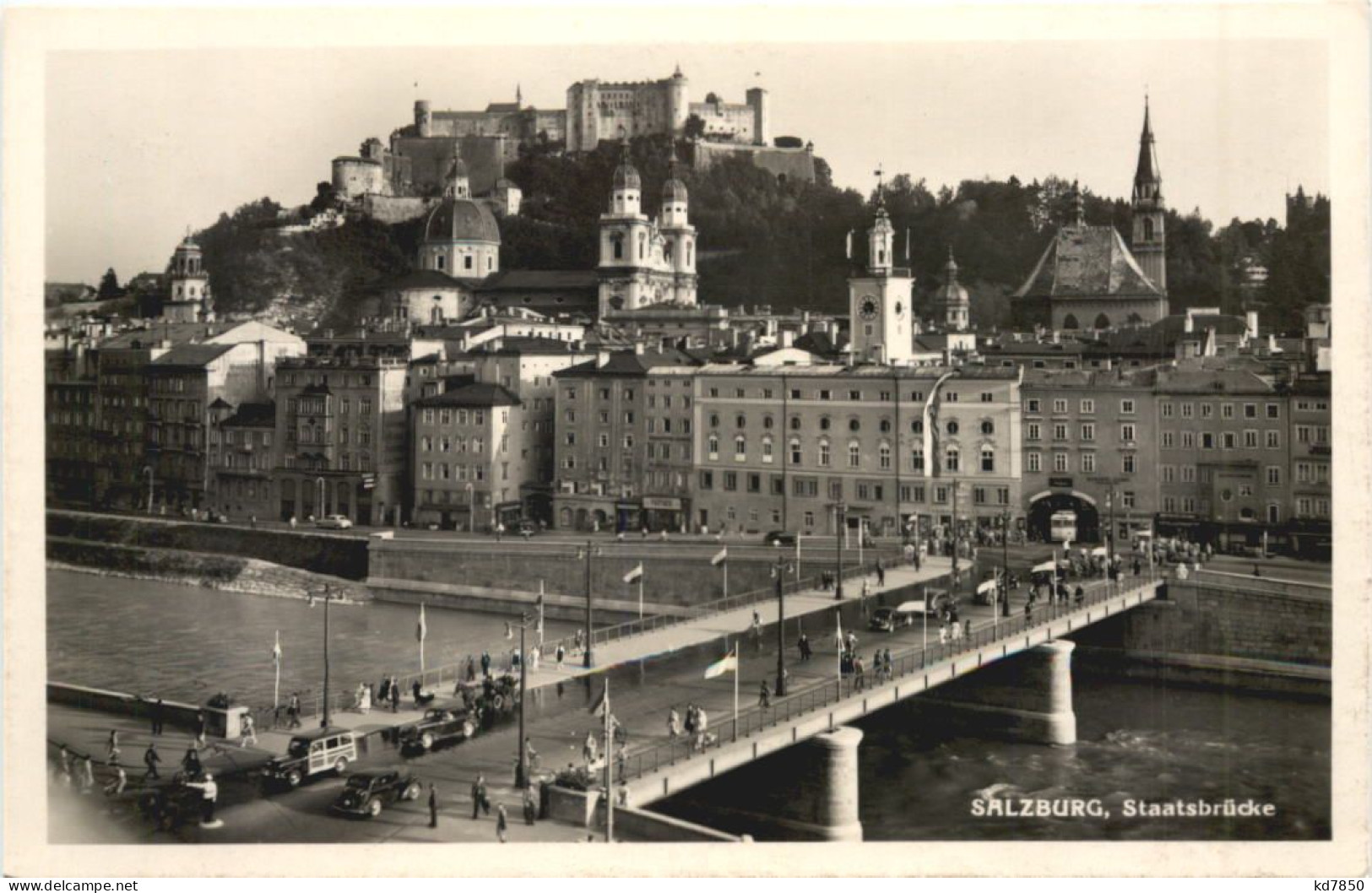 Salzburg - Staatsbrücke - Salzburg Stadt