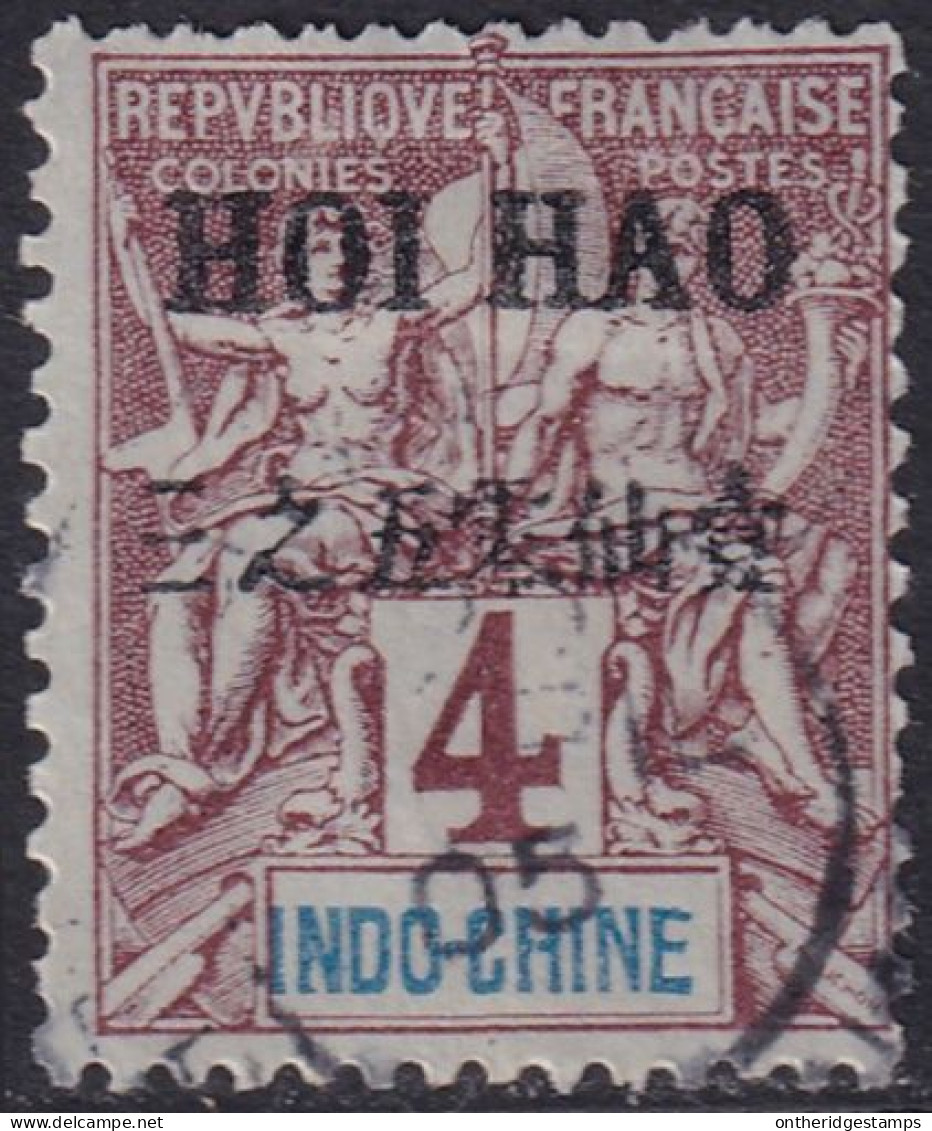 French Offices Hoi-Hao 1903 Sc 18 Yt 18 Used - Usati