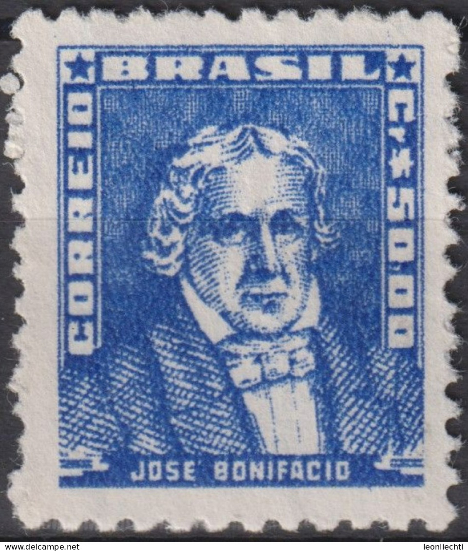 1959 Brasilien * Mi:BR 872xII, Sn:BR 801, Yt:BR 679,José Bonifácio Andrada E Silva, Portraits - Famous People In Brazil - Neufs