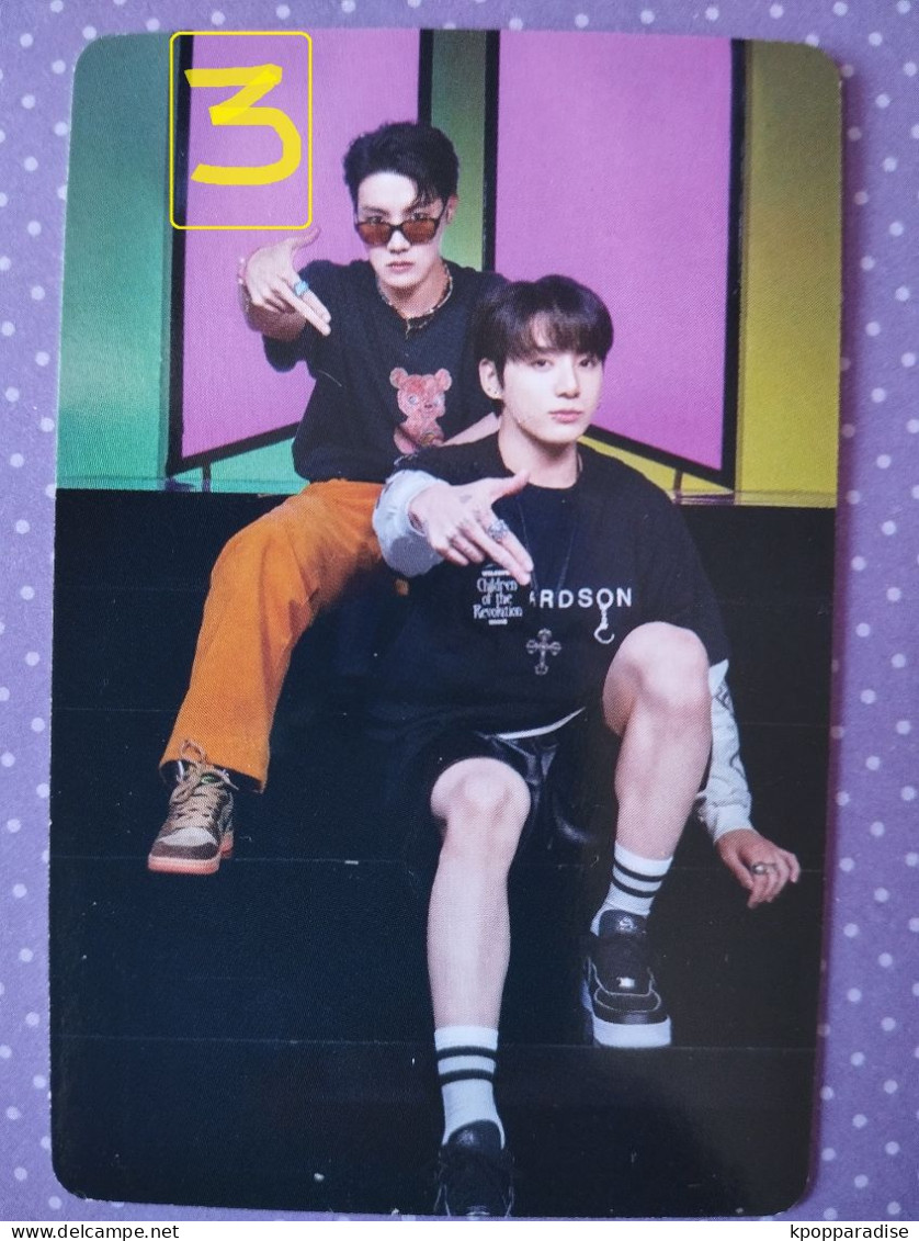 Photocard Au Choix  BTS Festa 2022 Jungkook, J Hope - Varia