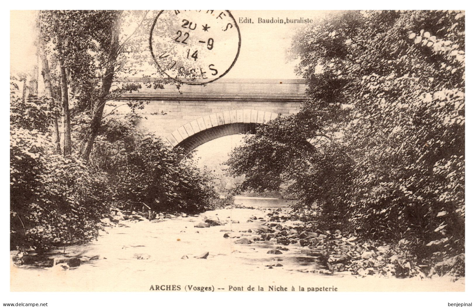 Arches - Pont De La Niche à La Papeterie - Arches