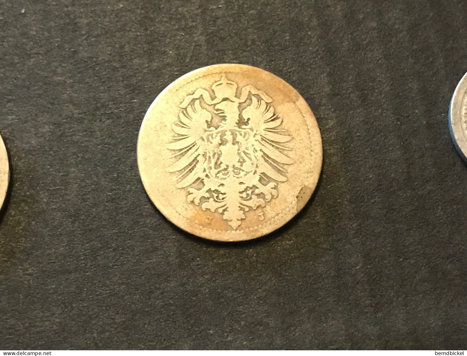 Münze Münzen Umlaufmünze Deutschland Kaiserreich 10 Pfennig 1875 Münzzeichen J - 10 Pfennig