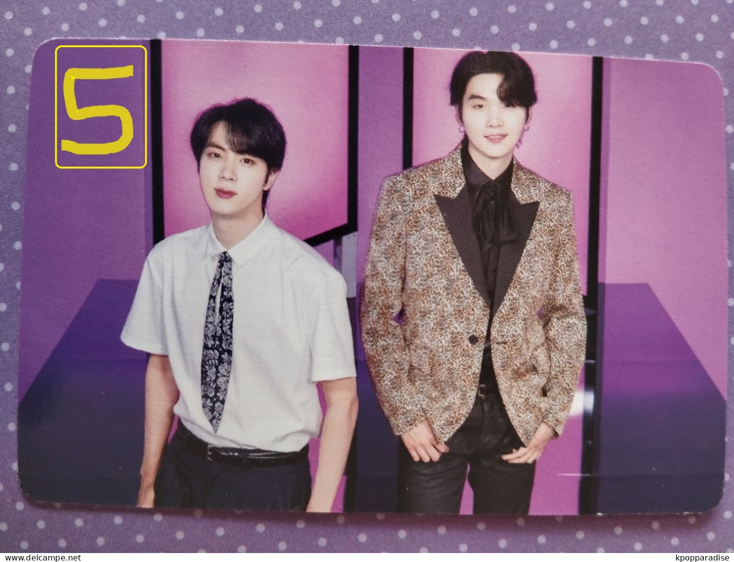 Photocard Au Choix  BTS Festa 2022 Suga Jin - Objets Dérivés