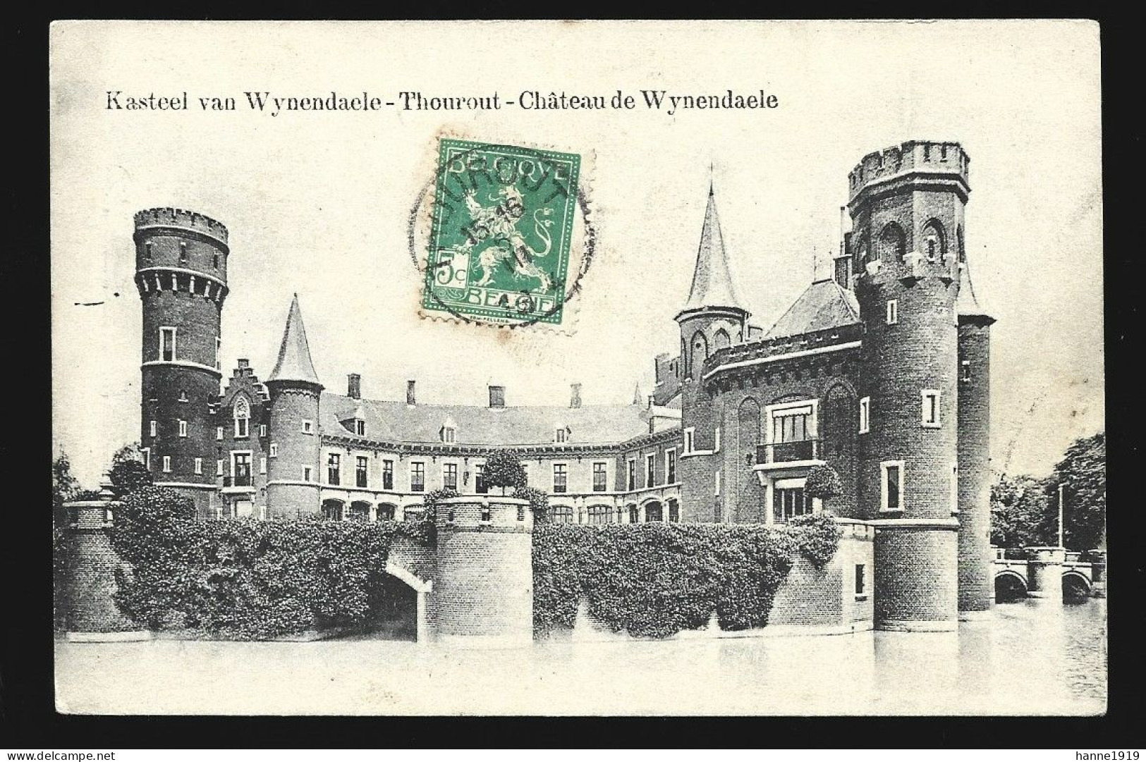 Torhout Kasteel Van Wijnendale Chateau De Wynendaele Htje - Torhout