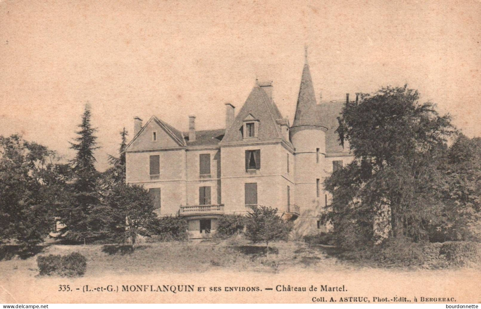 MONFLANQUIN - Le Château De MARTEL - Monflanquin