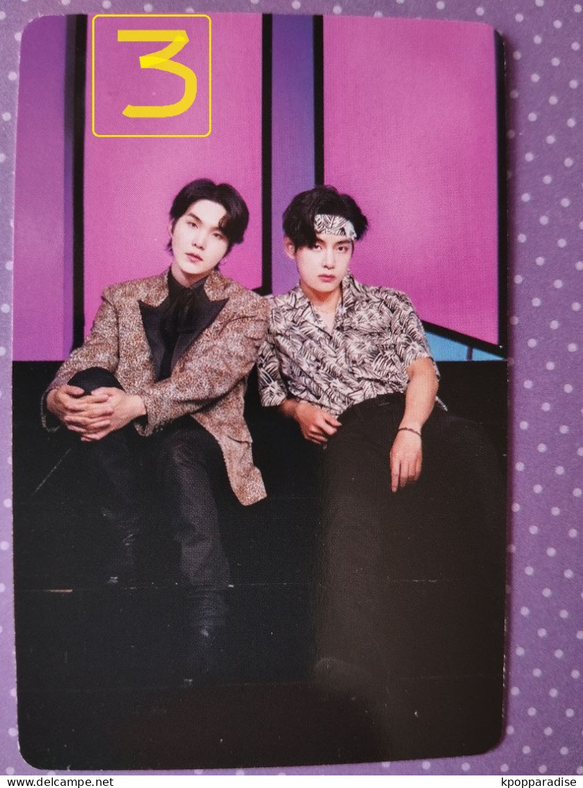 Photocard Au Choix  BTS Festa 2022 Suga V Taehyung - Varia