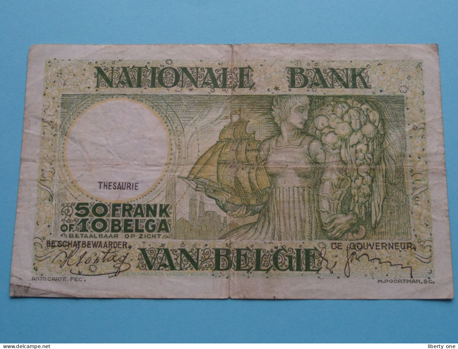 50 Francs Ou 10 BELGAS - 3785Z0339 / 094624339 ( 04-05-38 ) > ( Zie SCANS Voor Detail ) België / Belgique / Belgium ! - 50 Francos-10 Belgas
