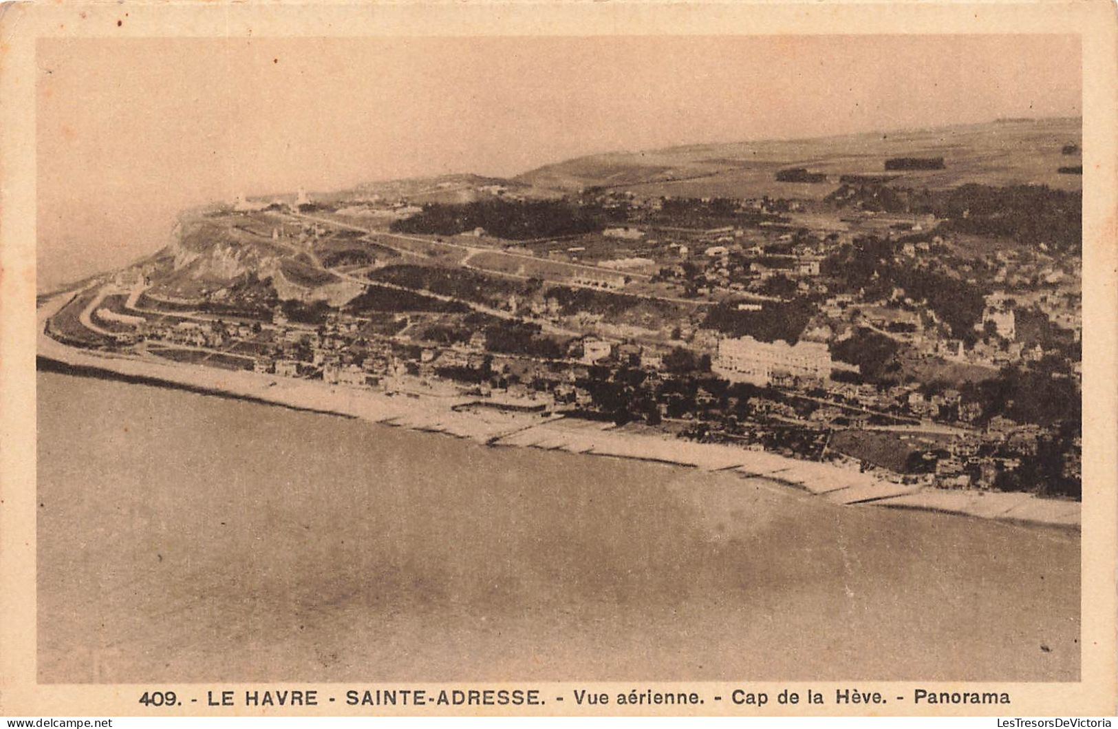 FRANCE - Le Havre - Sainte Adresse - Vue Aérienne - Cap De La Hève - Panorama - Carte Postale Ancienne - Sainte Adresse