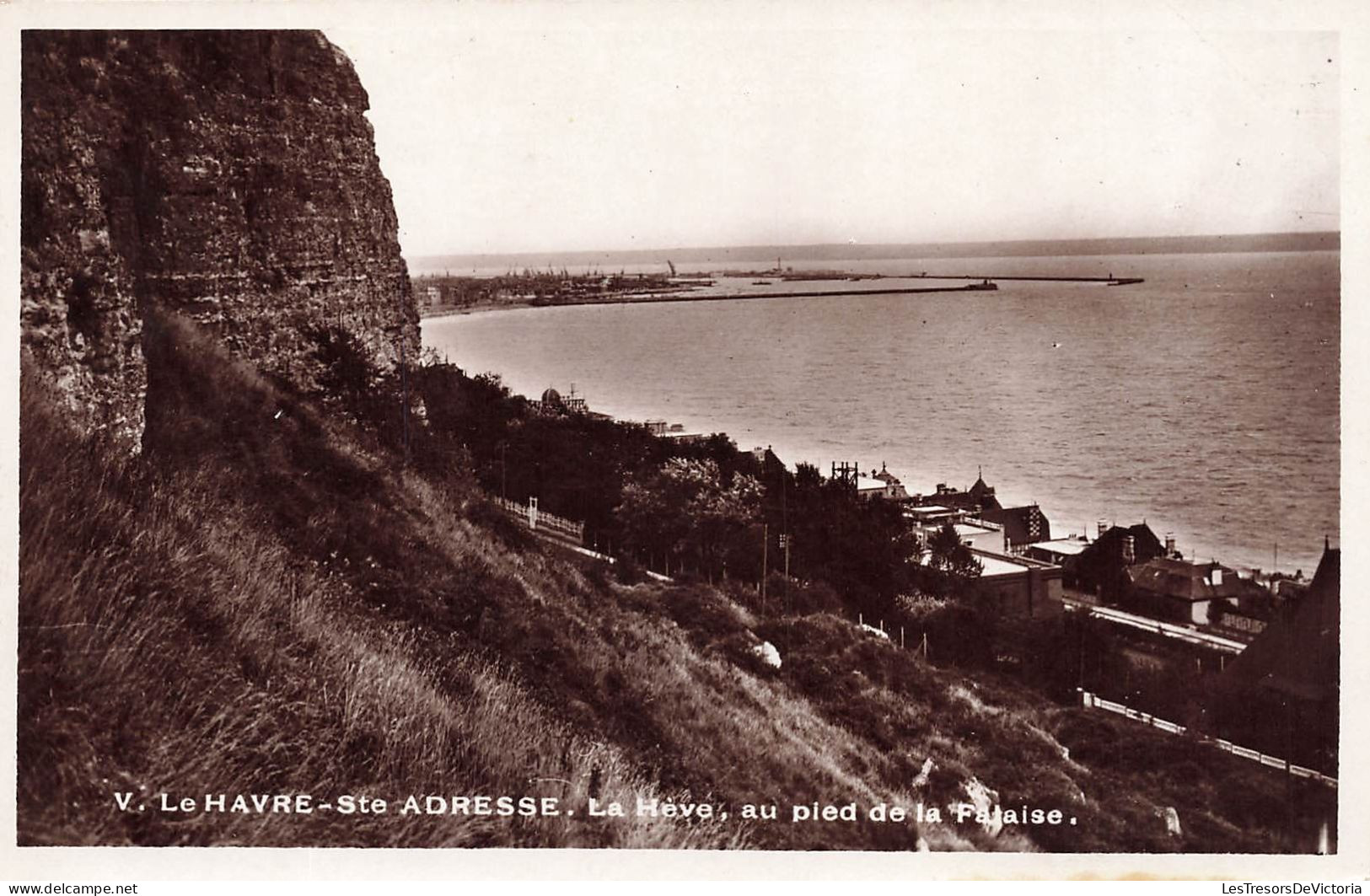 FRANCE - Le Havre - Ste Adresse - Le Havre Au Pied De La Falaise - Carte Postale Ancienne - Sainte Adresse