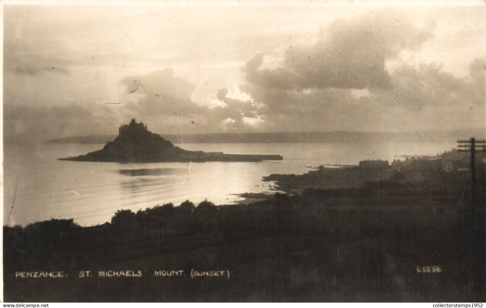 FALMOUTH, CORNWALL, ST. MICHAELS MOUNT, ENGLAND, UNITED KINGDOM, POSTCARD - Falmouth