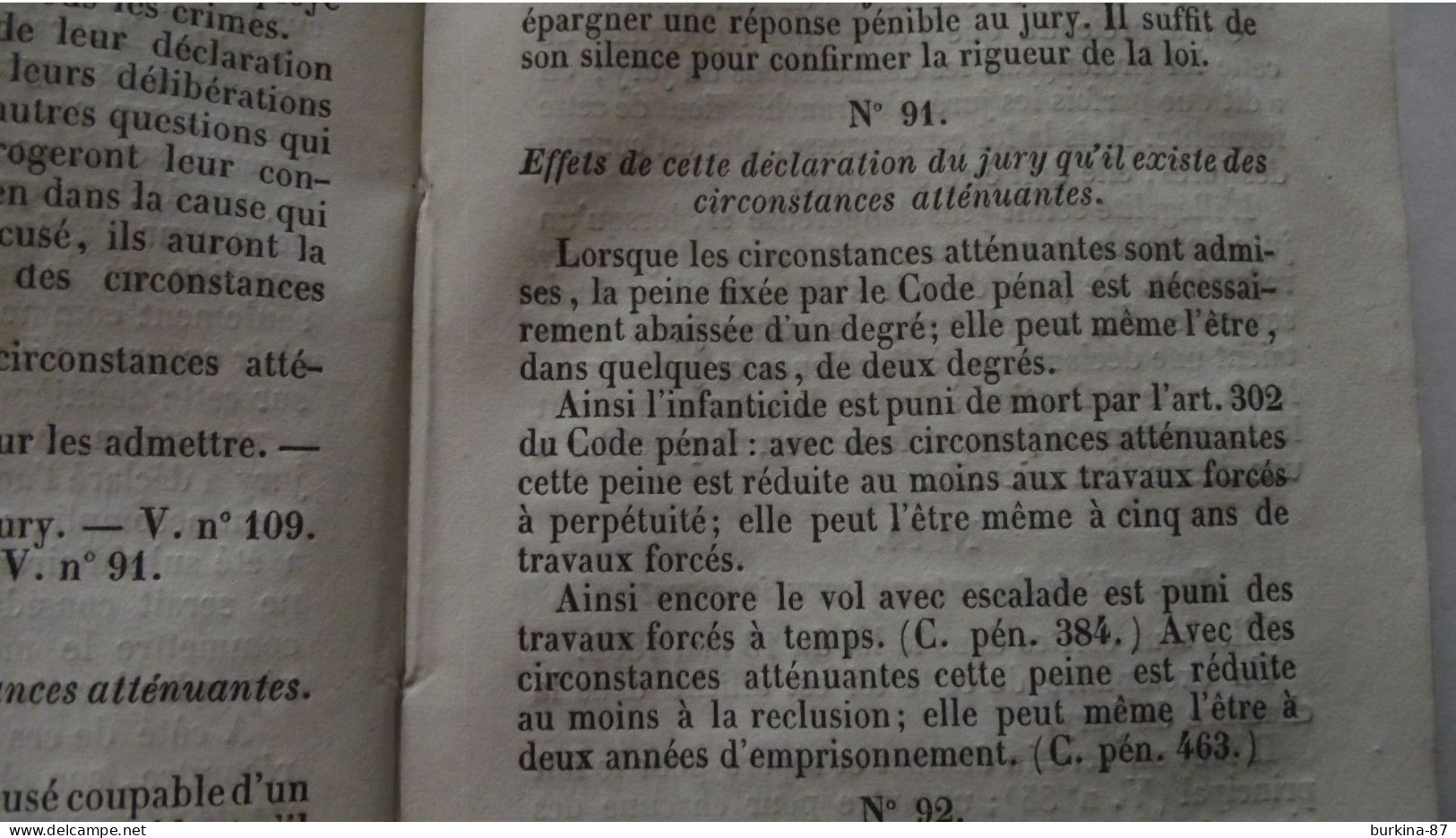 AGENDA du JURE, 1840, par Desisles , Limoges  fascicule pour les jurés, Dédicace d'auteur