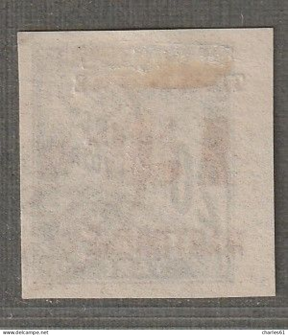 MARTINIQUE - N°25 Obl (1891-92) Timbres-taxe Surchargé : 15 Sur 20c Noir - Used Stamps