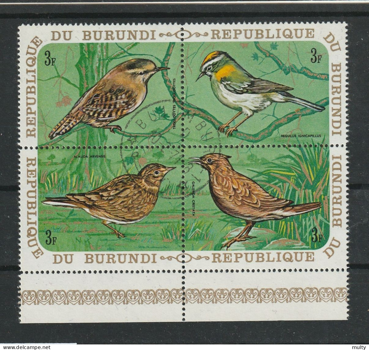 Burundi Y/T 399 / 402 (0) - Used Stamps