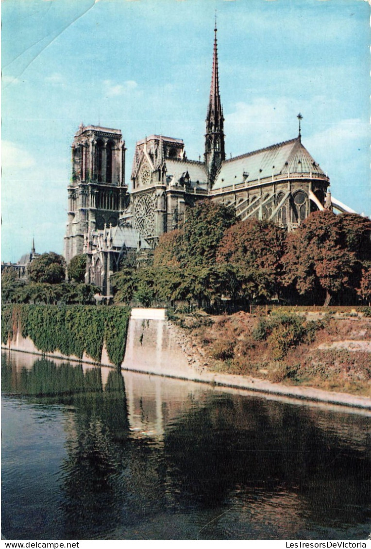 FRANCE - Paris - Vue Générale Sur Notre Dame - Vue Sur L'édifice - Carte Postale Ancienne - Notre-Dame De Paris