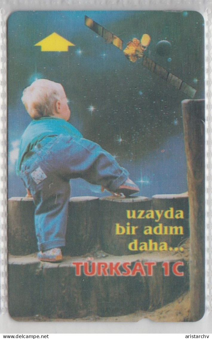 TURKEY 1996 TURKSAT 1C SPACE SATELLITE - Turquie