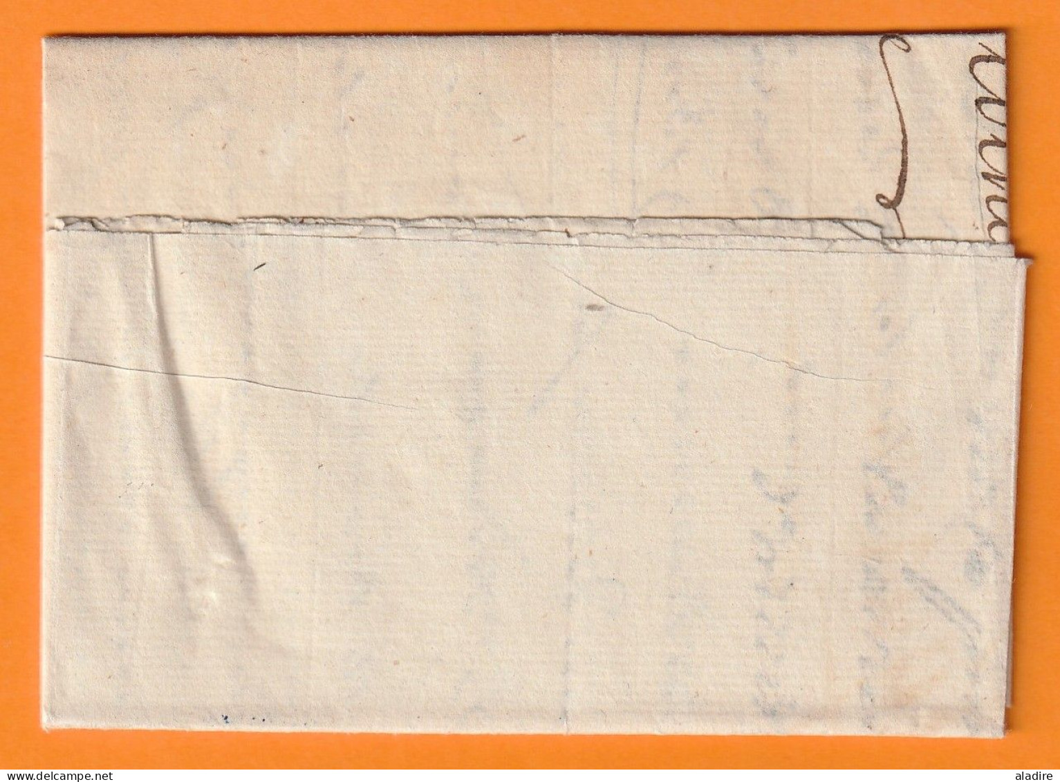 1801 - Marque Postale 85 MENTON (27 X 10 Mm) Sur Lettre De 2 Pages Vers AGDE, Hérault, (Albini/Bousquet) - 1801-1848: Vorläufer XIX