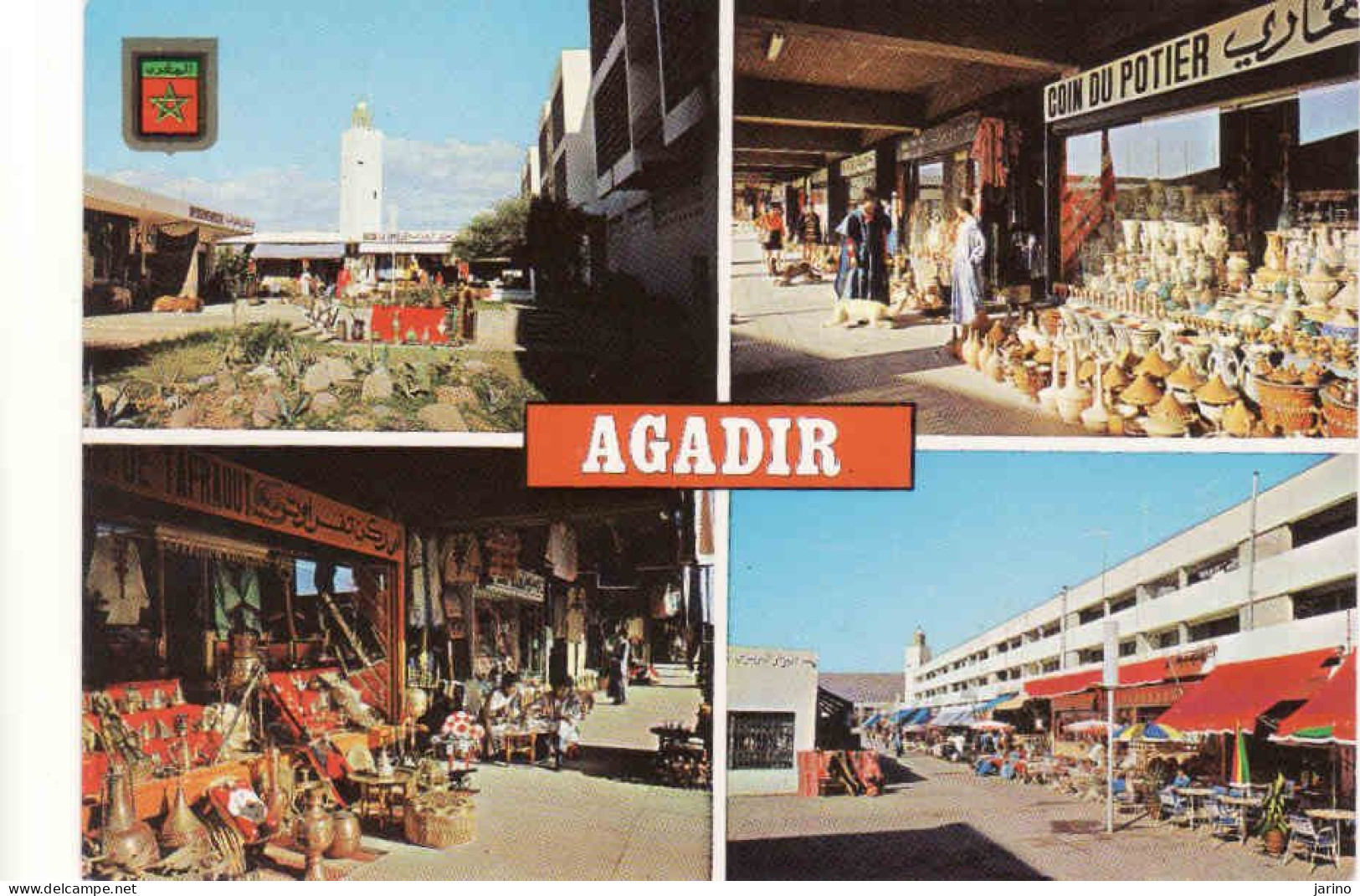 Morocco > AGADIR, Avenue Of The F.A.R., Orangers Square, Potier,.. Used - Agadir