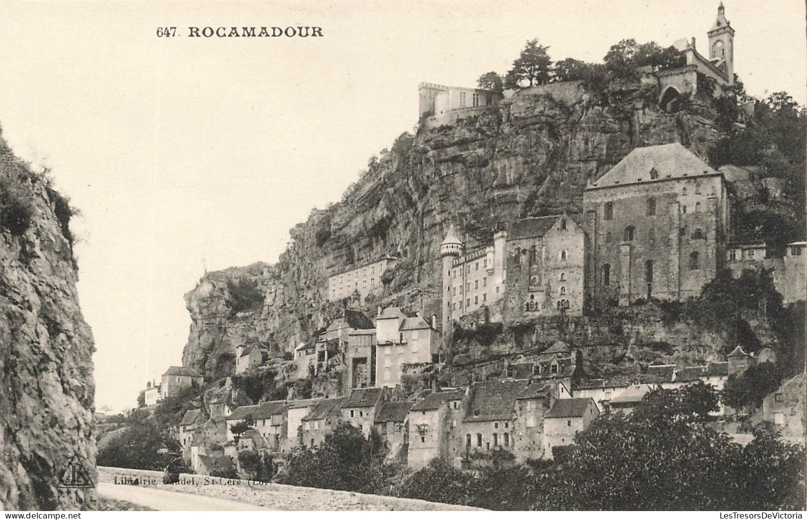 FRANCE - Rocamadour - Vue D'ensemble - Carte Postale Ancienne - Rocamadour