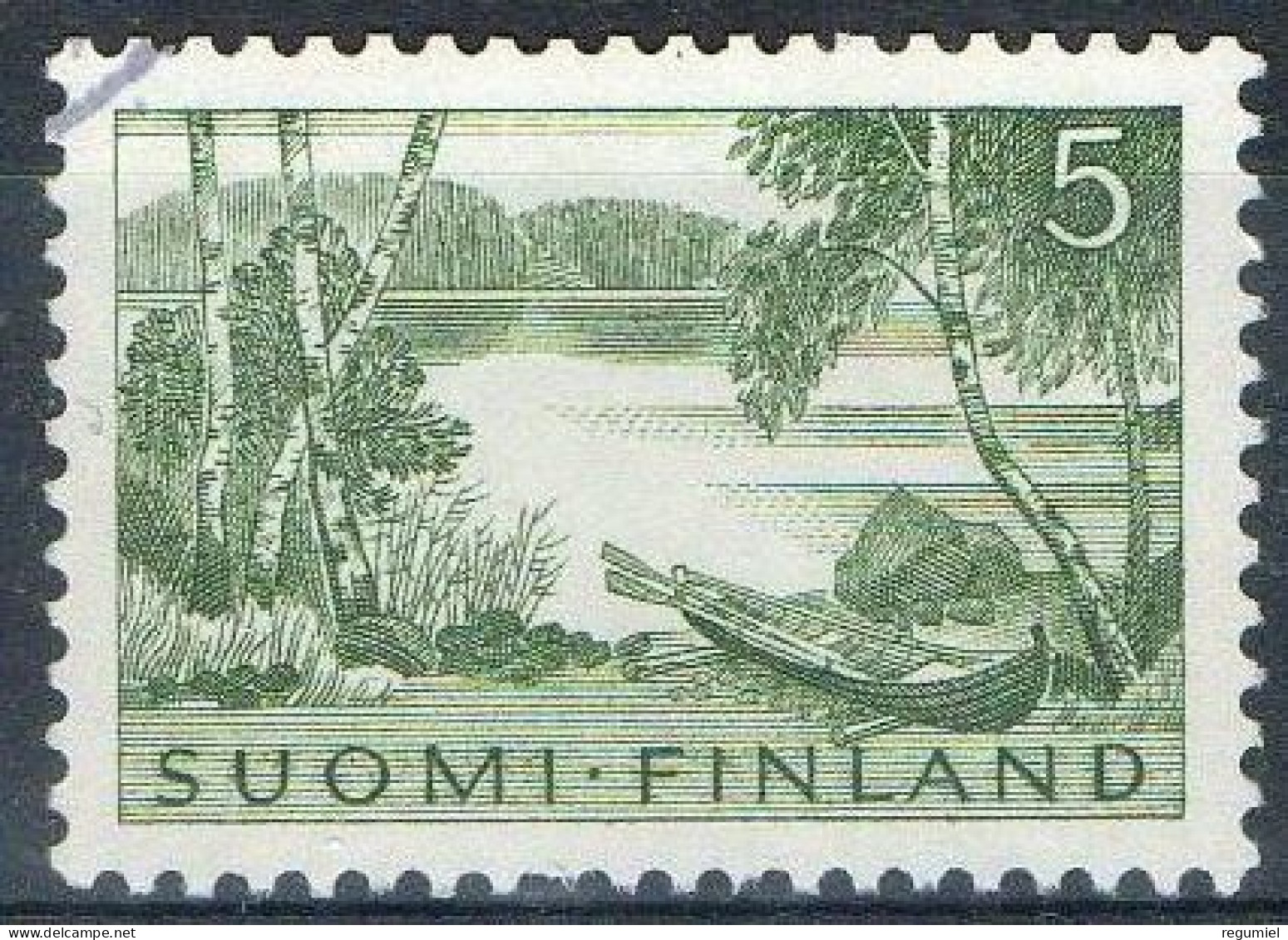 Finlandia U  508 (o) Usado.1961 - Oblitérés