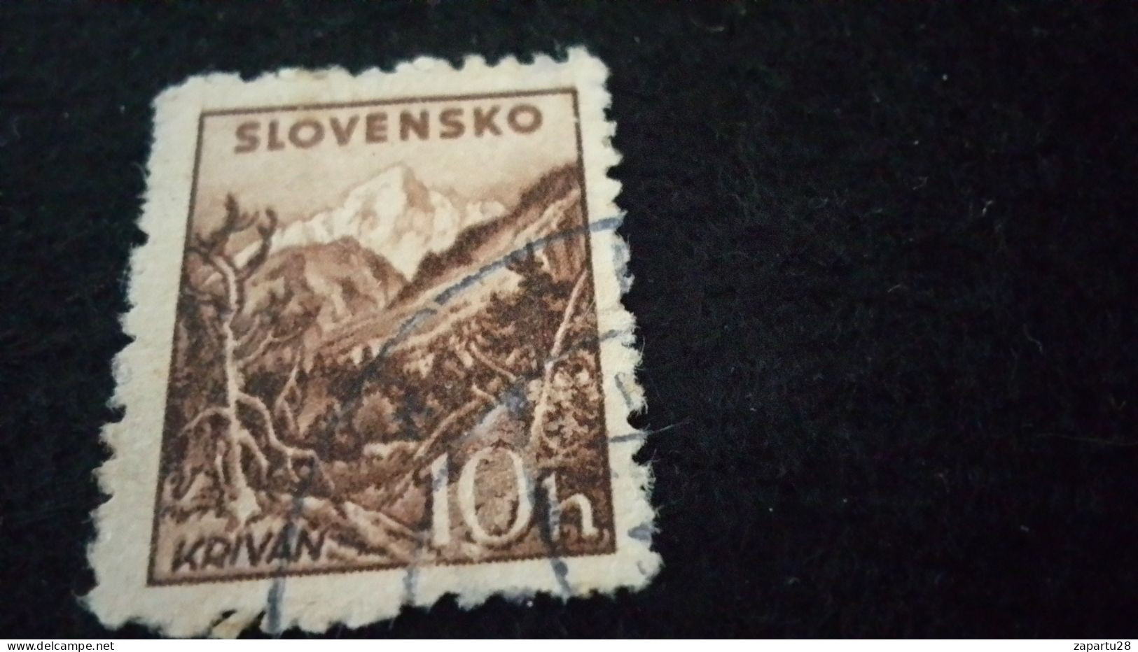 SLOVAKYA-    1939-45 --    10 H  DAMGALI - Gebruikt