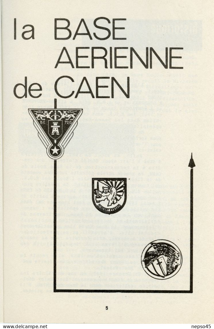 Vous Venez D'arriver à La Base Aérienne 720 De Caen.Avion.Aviation.Avions. - Altri & Non Classificati