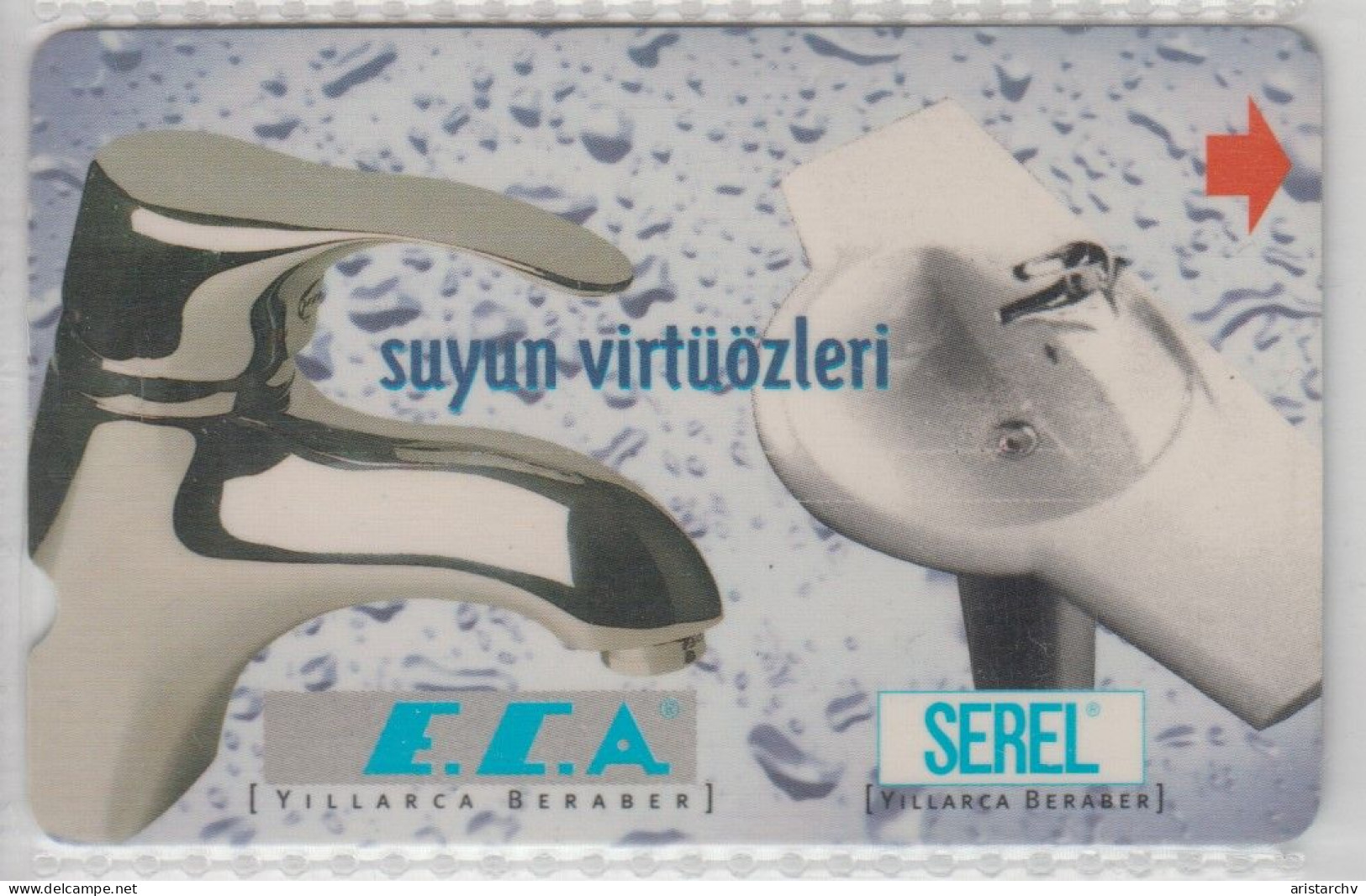 TURKEY 1997 E.C.A. SEREL TAP SINK - Türkei