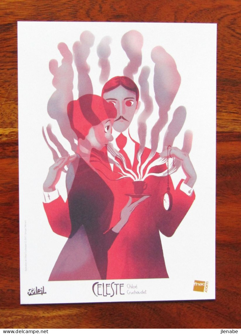 Ex Libris " Céleste " Par Chloé Cruchaudet - Illustrateurs A - C