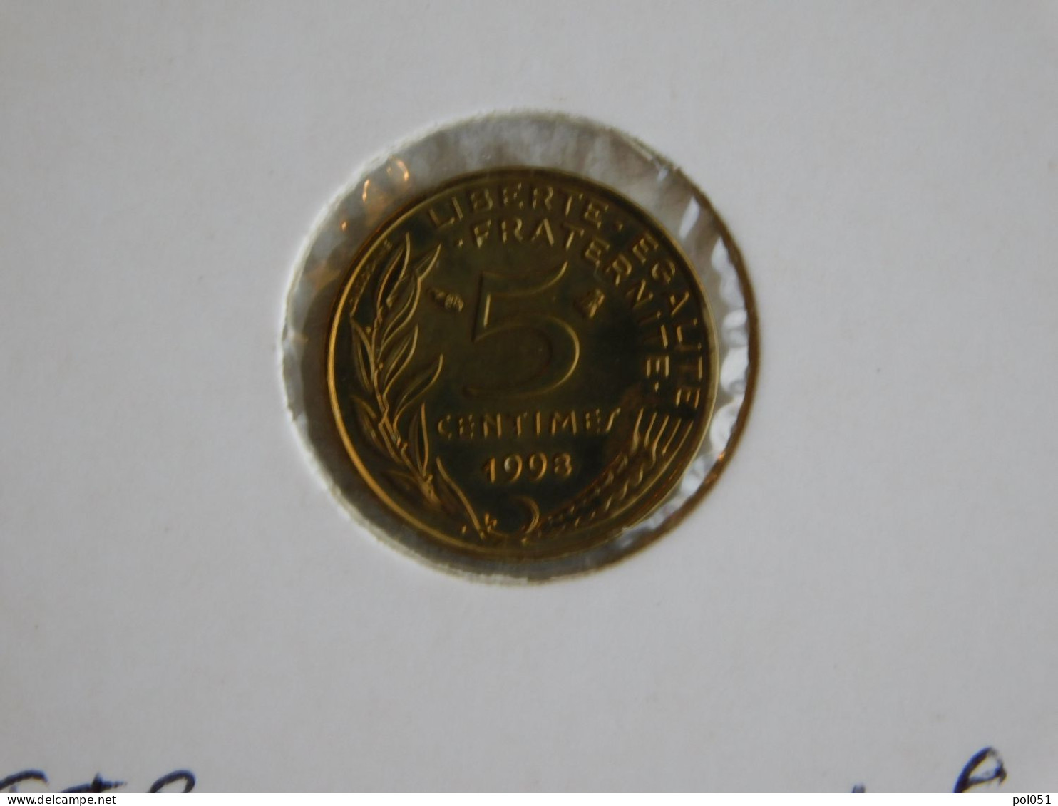 France 5 Centimes 1998 MARIANNE  (245) - 5 Centimes