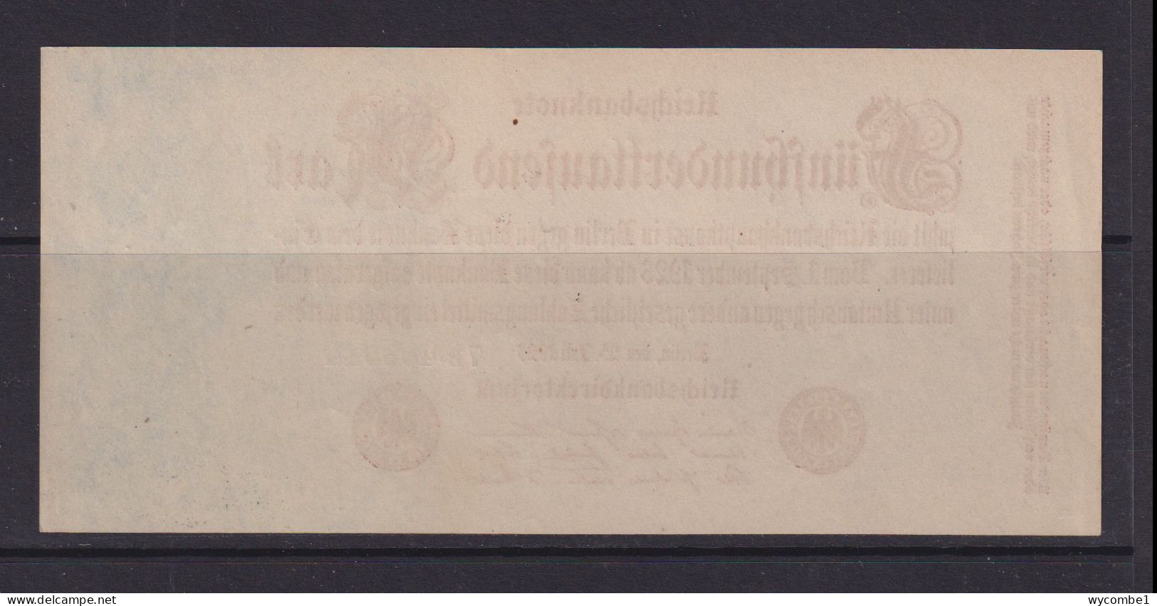 GERMANY - 1923 500000 Mark UNC/aUNC Banknote - 500000 Mark