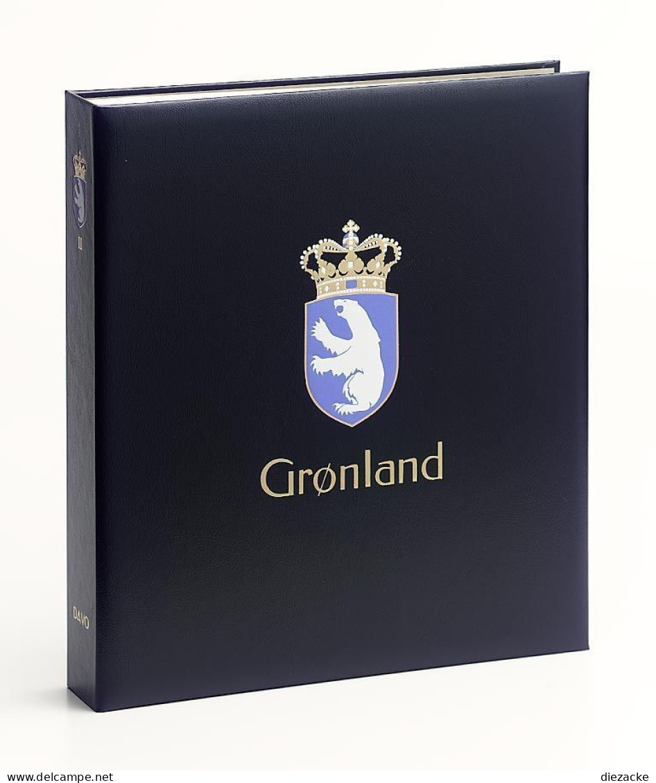 DAVO Luxus Album Grönland Teil III DV5433 Neu ( - Reliures Et Feuilles