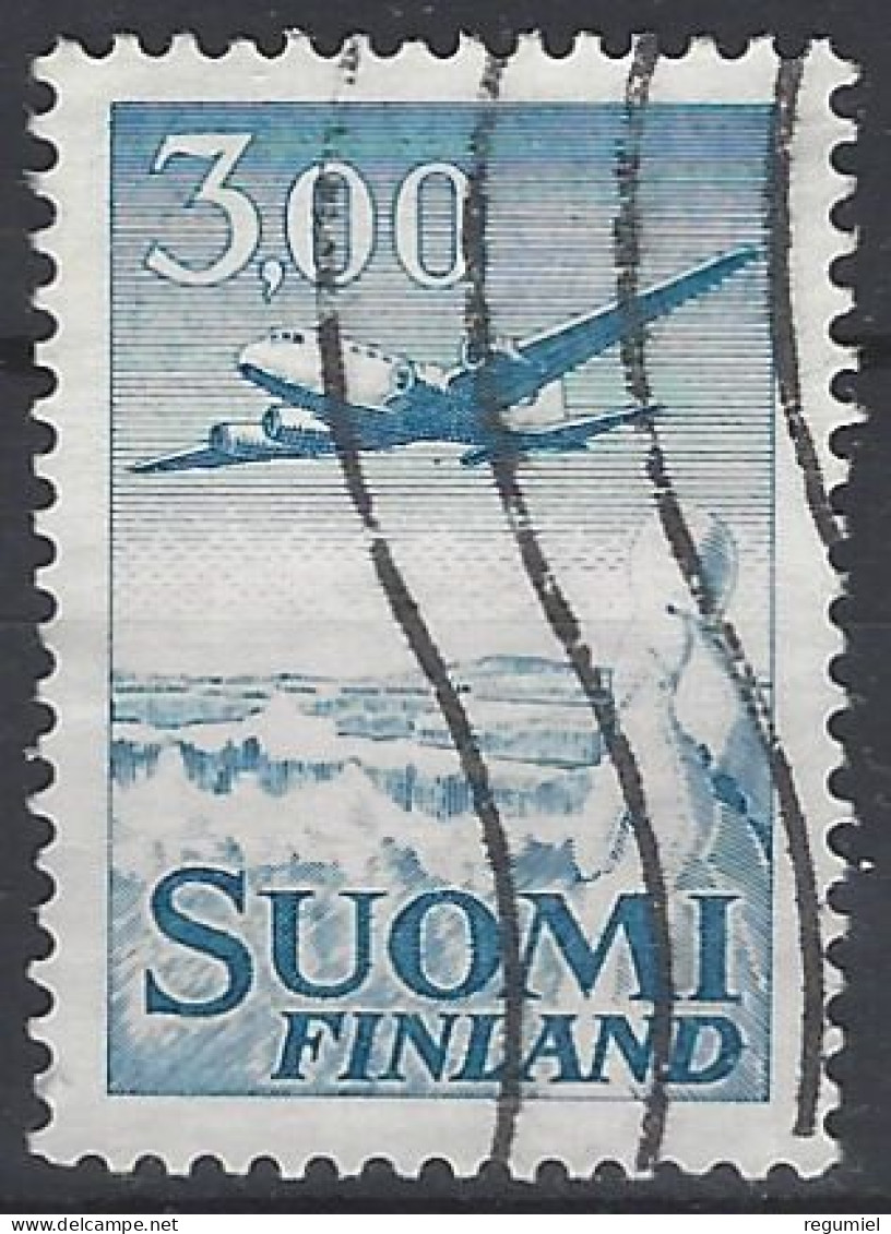 Finlandia Aereo U 9 (o) Usado.1963 - Oblitérés