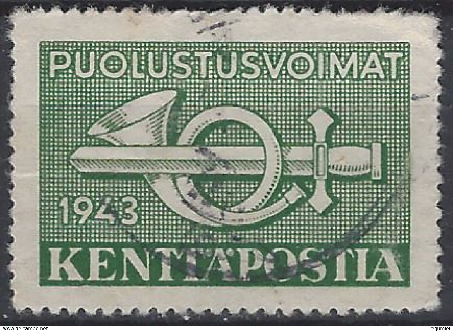 Finlandia Militares U  4 (o) Usado.1943 - Militair