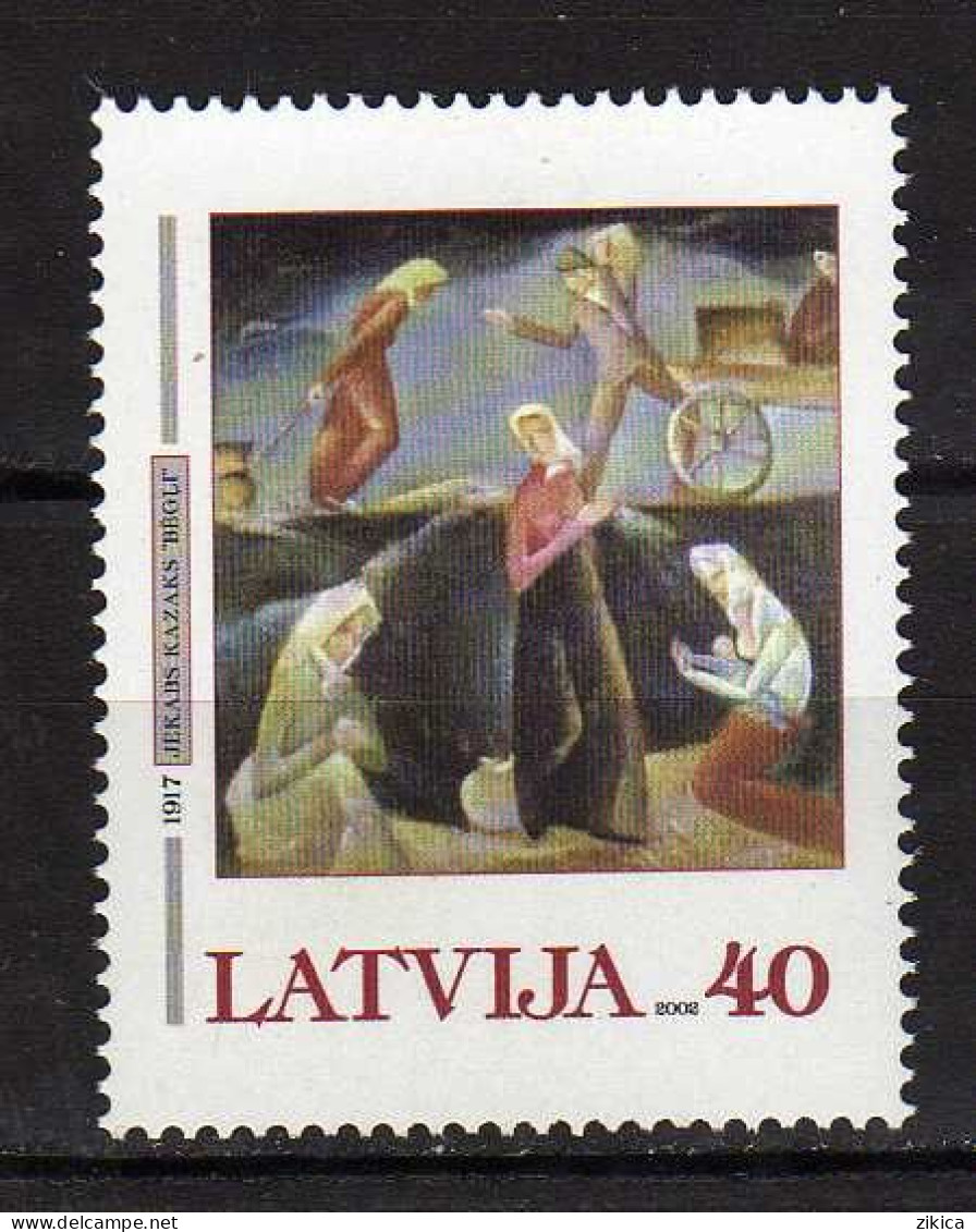 Latvia - 2002 Painting By Jekabs Kazaks. MNH** - Lettland