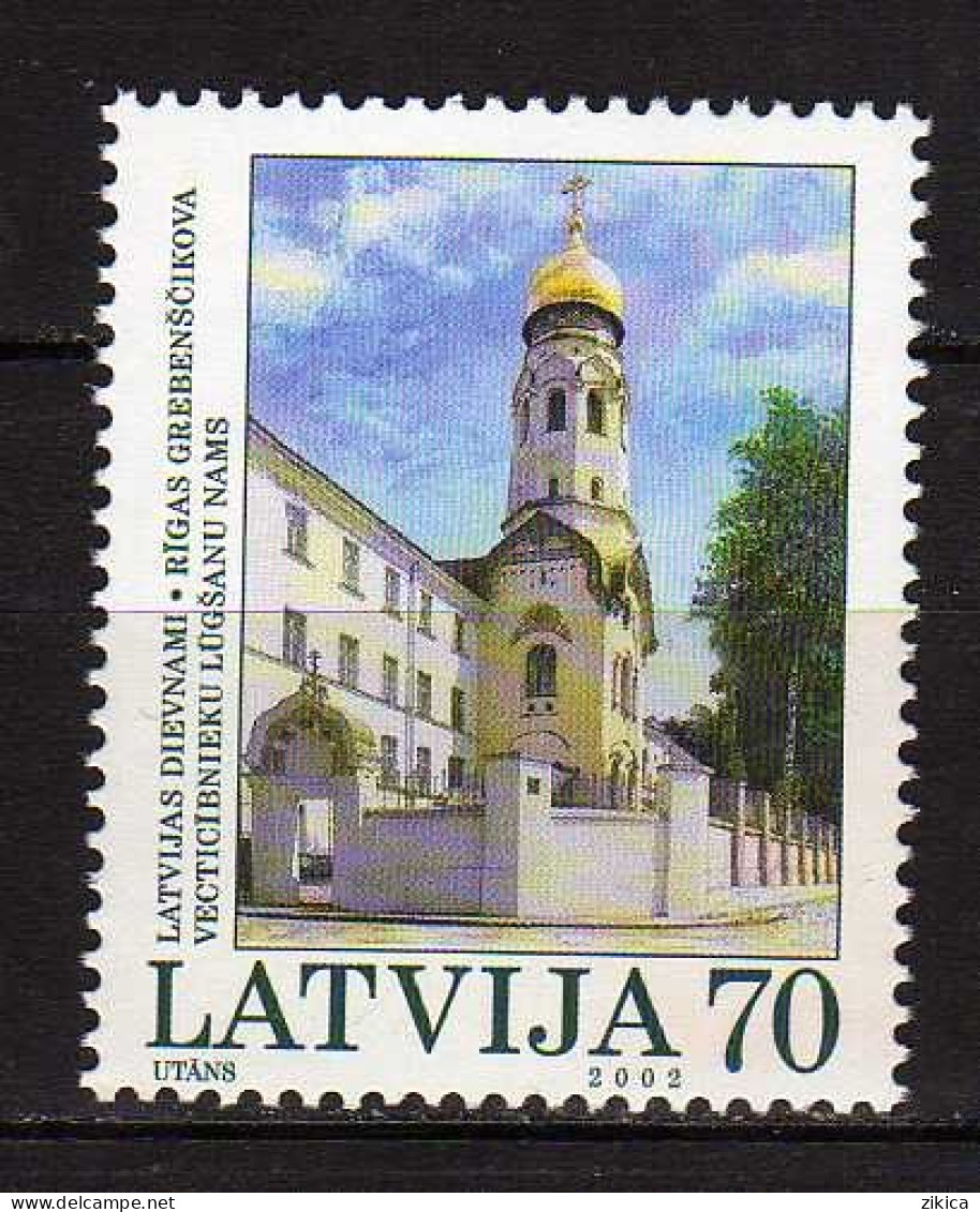 Latvia -  2002 Churches Of Latvia. MNH** - Lettland