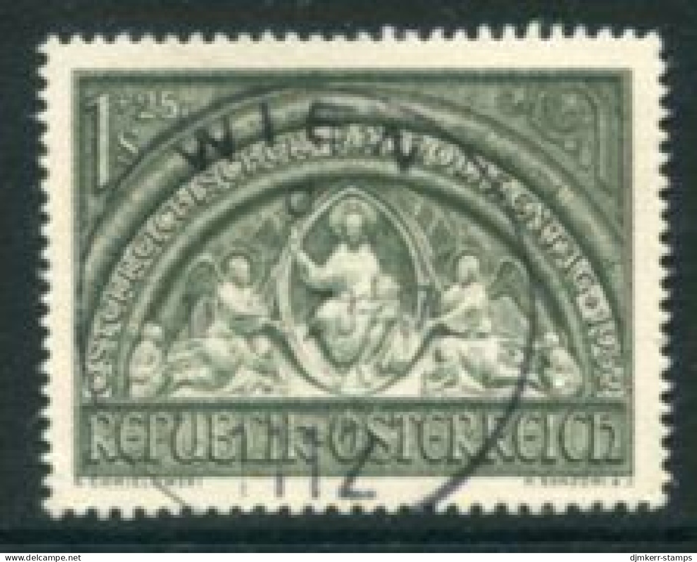 AUSTRIA 1952 Catholic Day Used.  Michel 977 - Usati