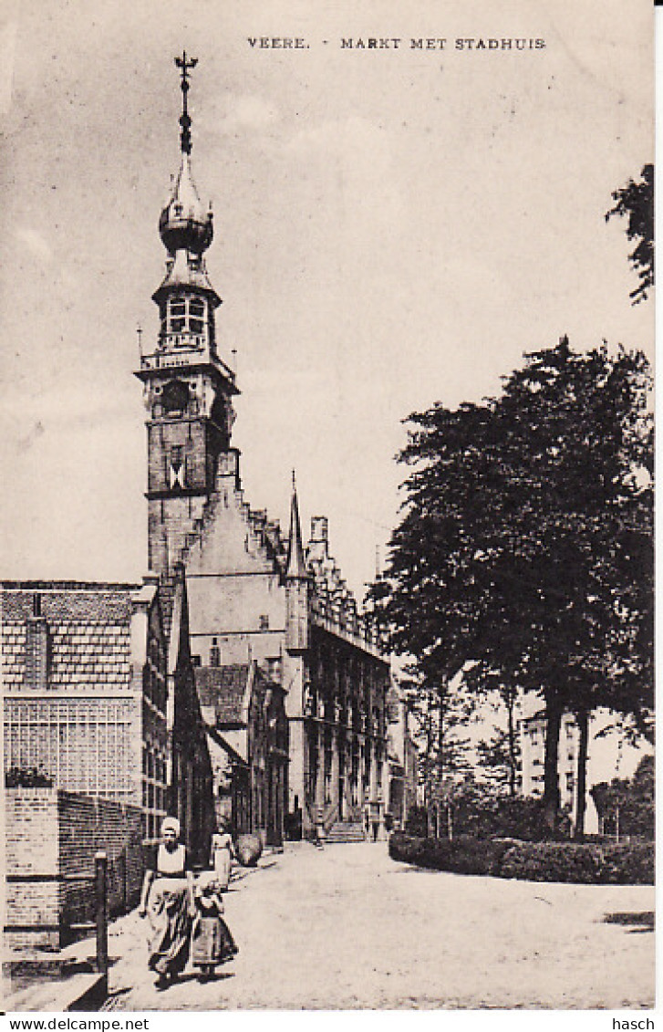 2589157Veere, Markt Met Stadhuis 1926  - Veere