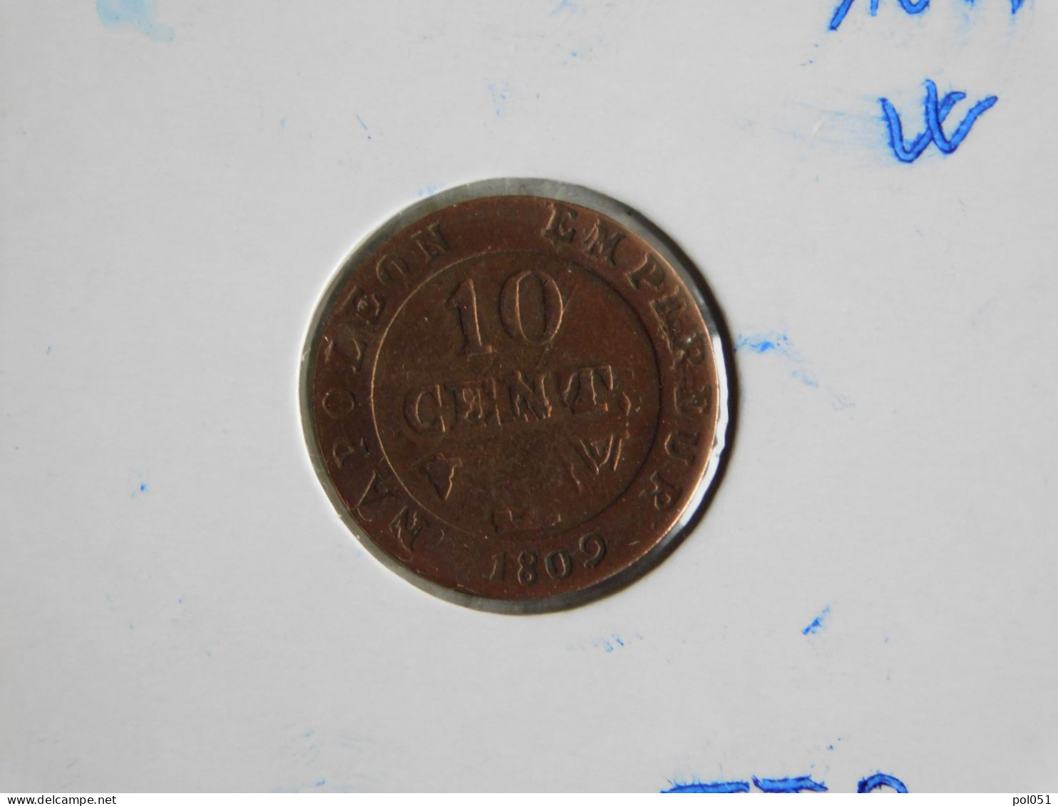 France 10 Centimes Cent 1809 W (249) - 10 Centimes