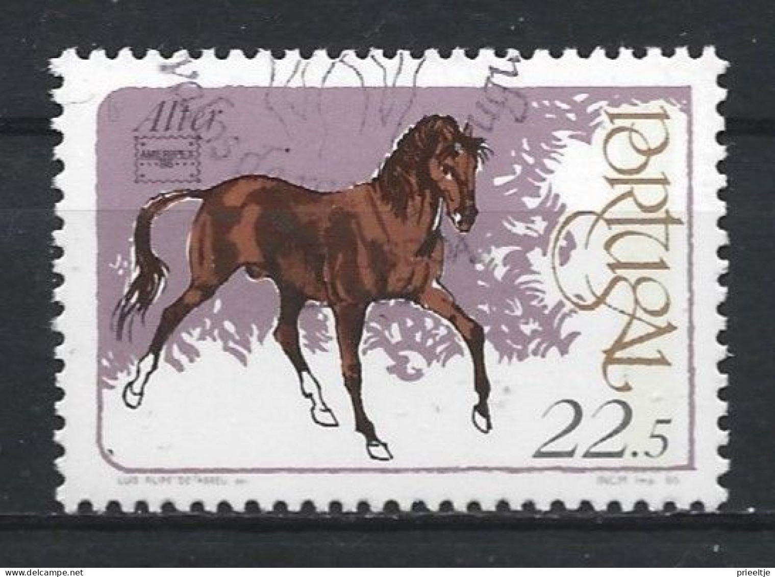 Portugal 1986 Horse Y.T. 1668 (0) - Oblitérés