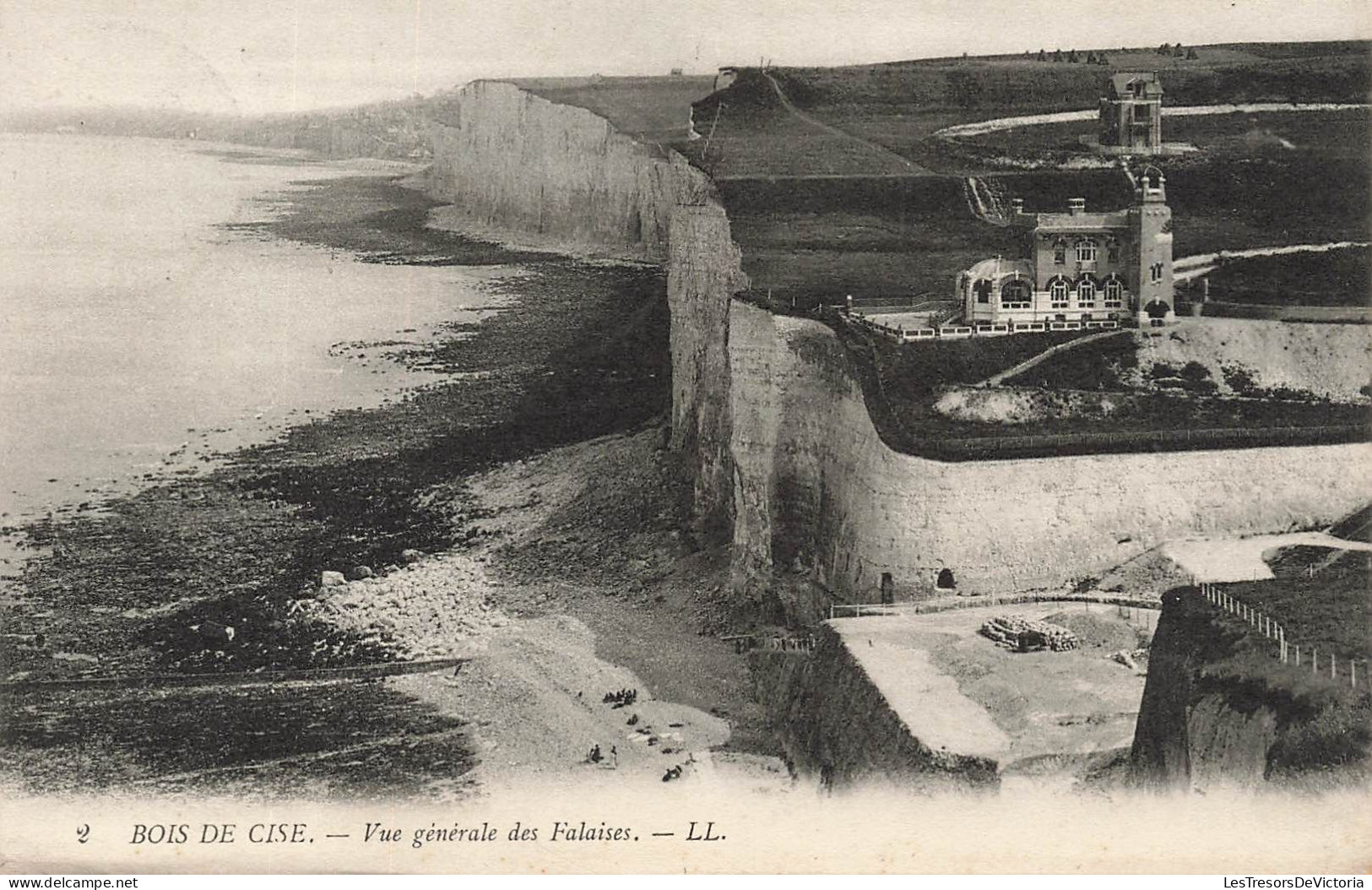 FRANCE - Bois De Cise - Vue Générale Des Falaises - LL - Carte Postale Ancienne - Bois-de-Cise