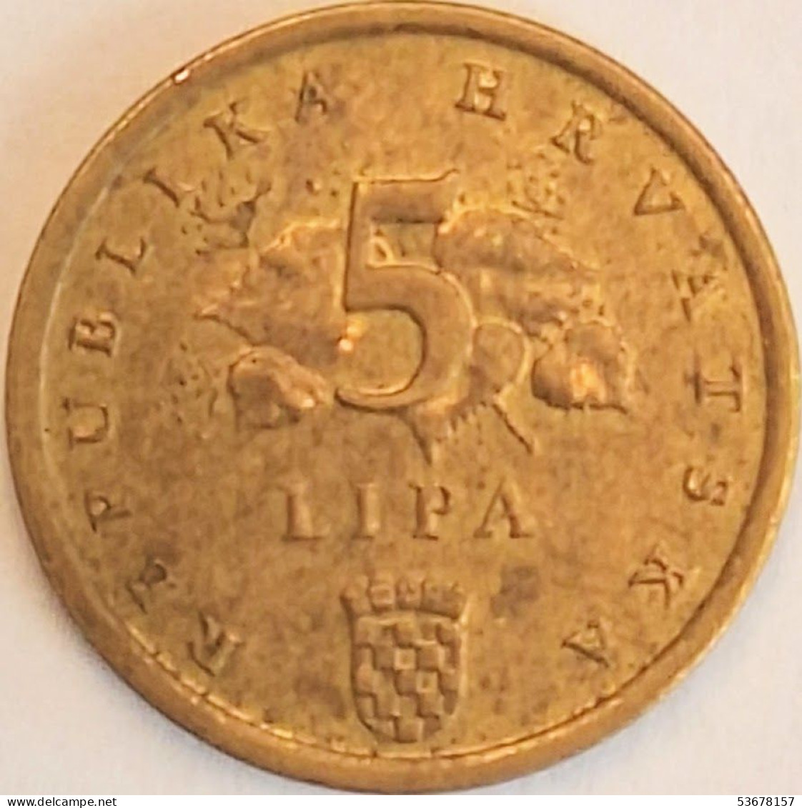 Croatia - 5 Lipe 1997, KM# 5 (#3528) - Kroatien